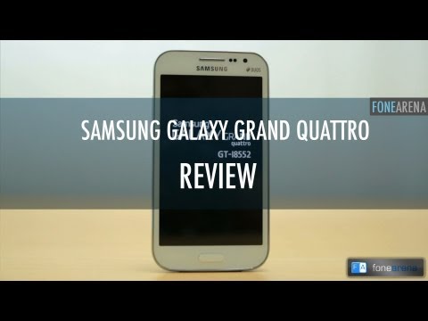 Samsung Galaxy Grand Quattro Review