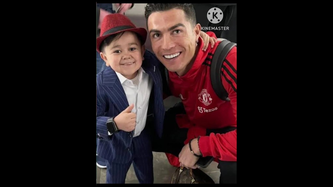 Abdul rozik meet Cristiano ronaldo