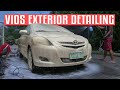 Exterior Detailing a 2007 Toyota Vios 1.5G