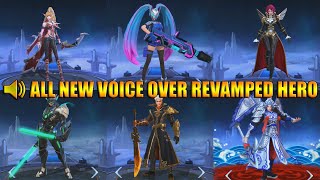 VOICE OVER BARU 6 HERO REVAMP MOBILE LEGEND - R.I.P. HEY HEY NOT BAD! SABER SUARANYA MAKIN GALAK!