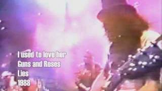 Guns N´ Roses - Used to love her (BEST VIDEO)