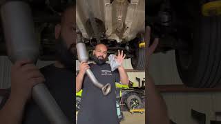 Let’s replace this catalytic converter on a 2005 Honda crv.