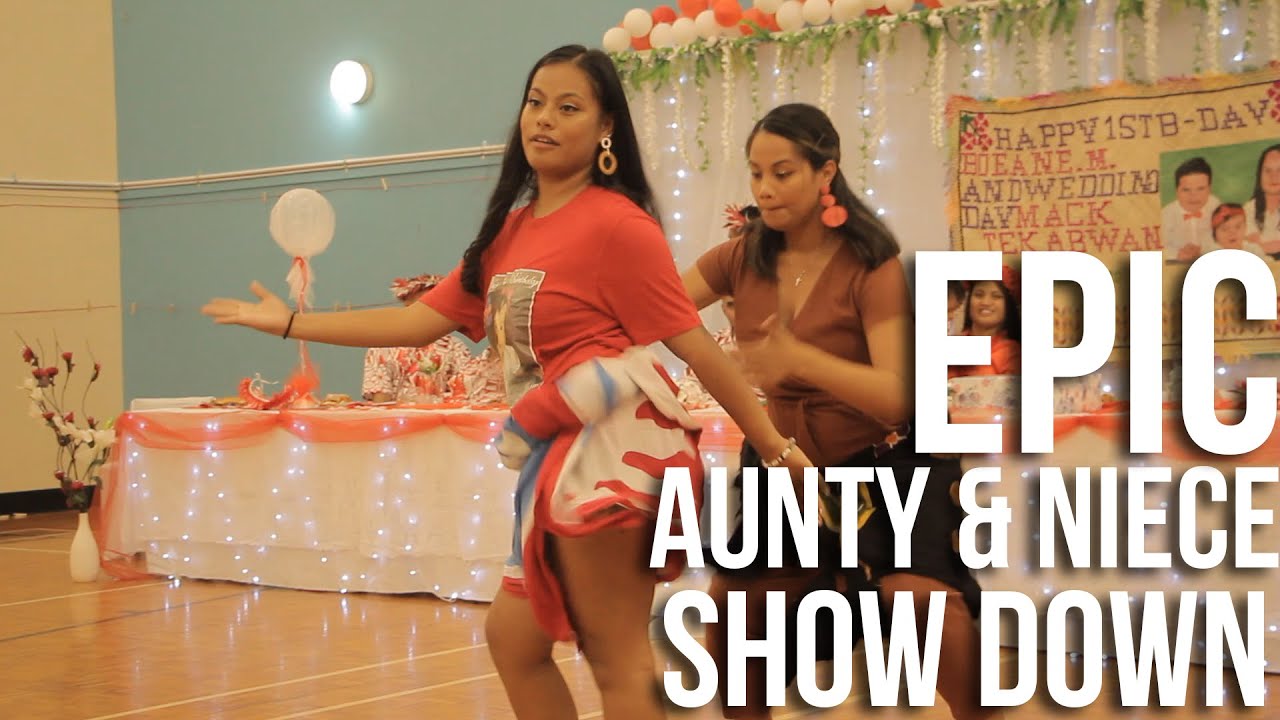 KIRIBATI AUNTY & NIECE SHOW DOWN