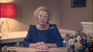 troonopvolging koningin Beatrix (HD)