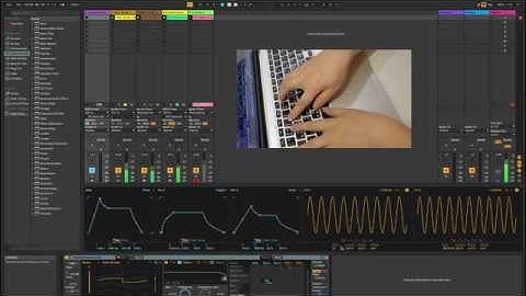 Ableton Live 10 Wavetable Sound in Live performance demo 合成器演出範例