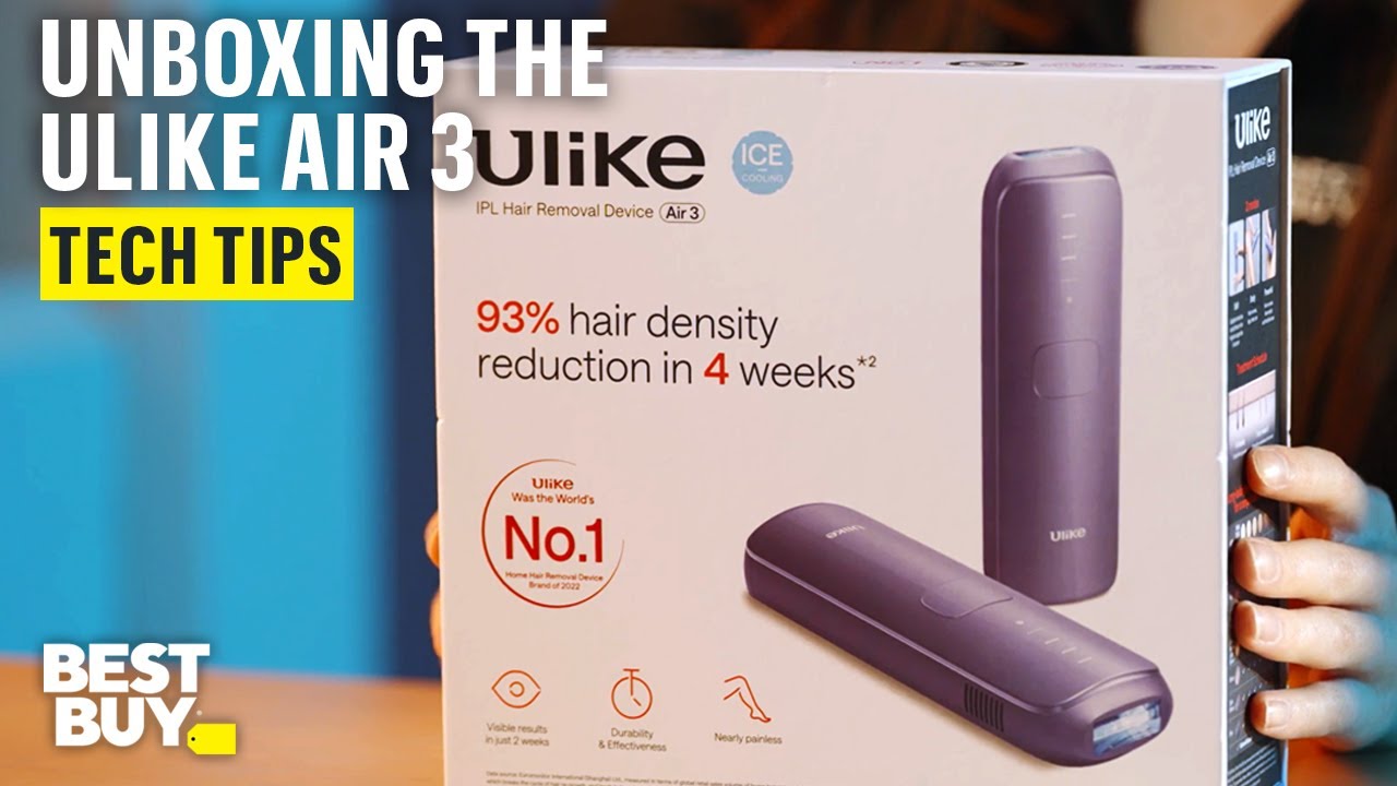 Unboxing the Ulike Air 3 Ice Cooling IPL Dry Hair Removal Device