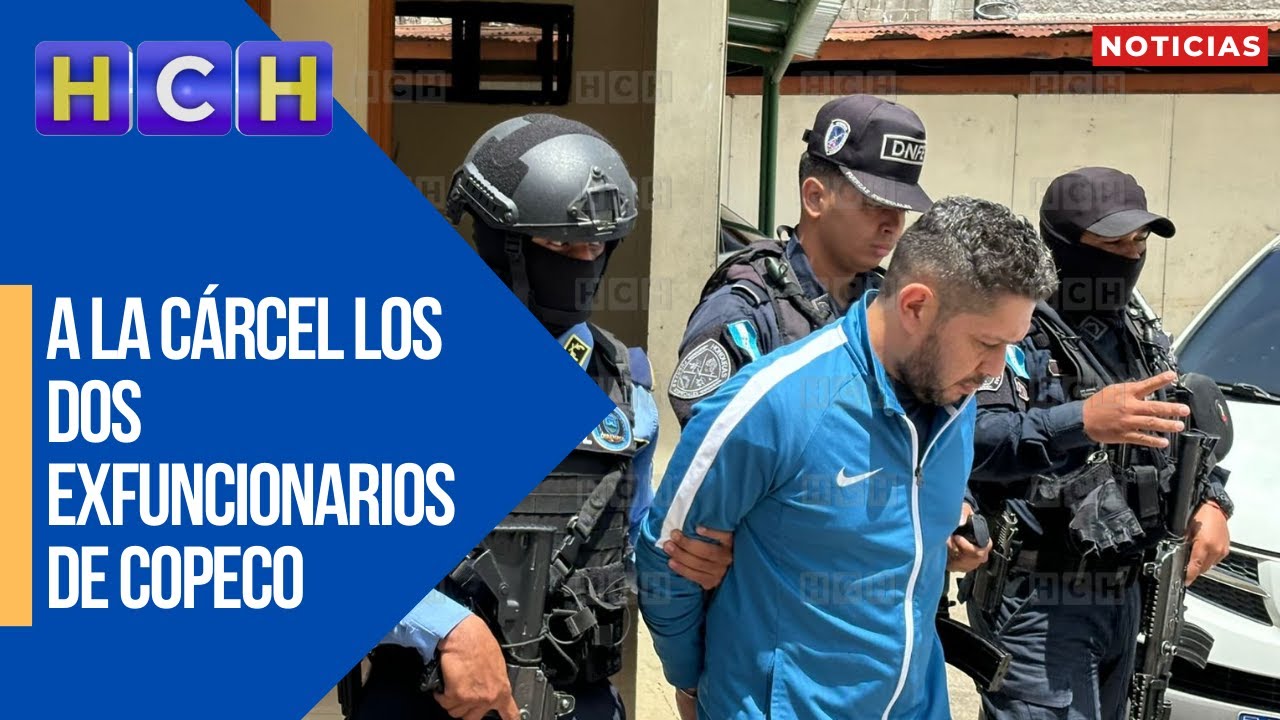 A la cárcel los dos exfuncionarios de Copeco - YouTube