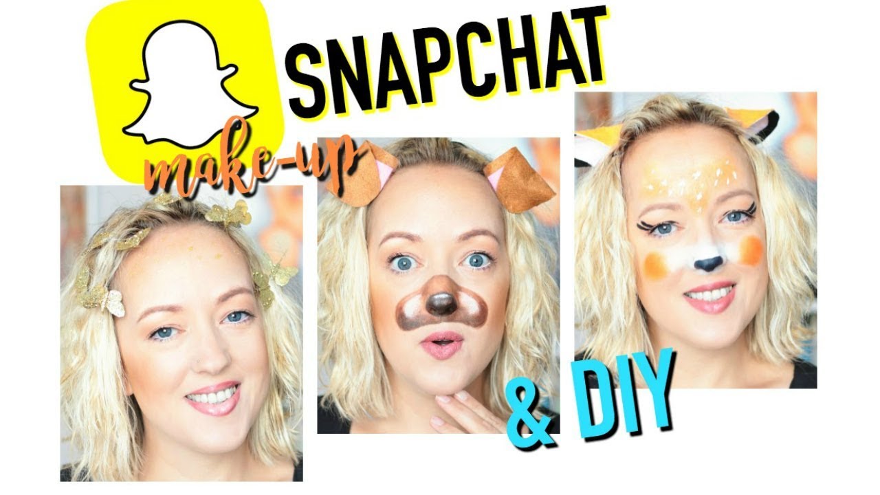 Maquillage Halloween Facile : Filtres SNAPCHAT : make up + DIY (français)