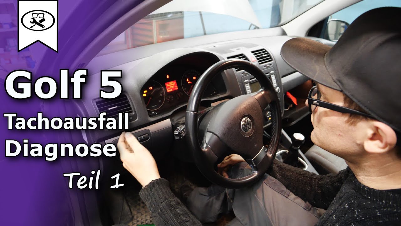 Golf 5 Tachoausfall Teil 1 Golf 5 speedometer failure part 1 VitjaWolf HD YouTube