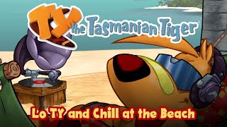 Lo TY and Chill at the Beach with TY the Tasmanian Tiger