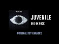 Juvenile - ONE OK ROCK | カラオケ | Jinsei &times; Boku = | Karaoke Instrumental with Lyrics