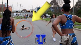 OWCH! SHE BUSTED HER ASS DURING A STREET RACE! | CUC