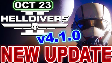 Helldivers 2 Update 4.1.0 Patch – The BIG Balance Overhaul We’ve Been Waiting For!