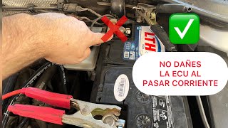 Cómo Pasar Corriente a un Auto sin Dañar la Computadora