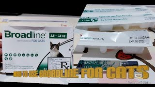How to Use Broadline for Cats | Anti Flea, Ticks, Mange Tapeworm, Lung Worms and Heart Worm by Happy Cats PH 17,941 views 3 years ago 13 minutes, 45 seconds