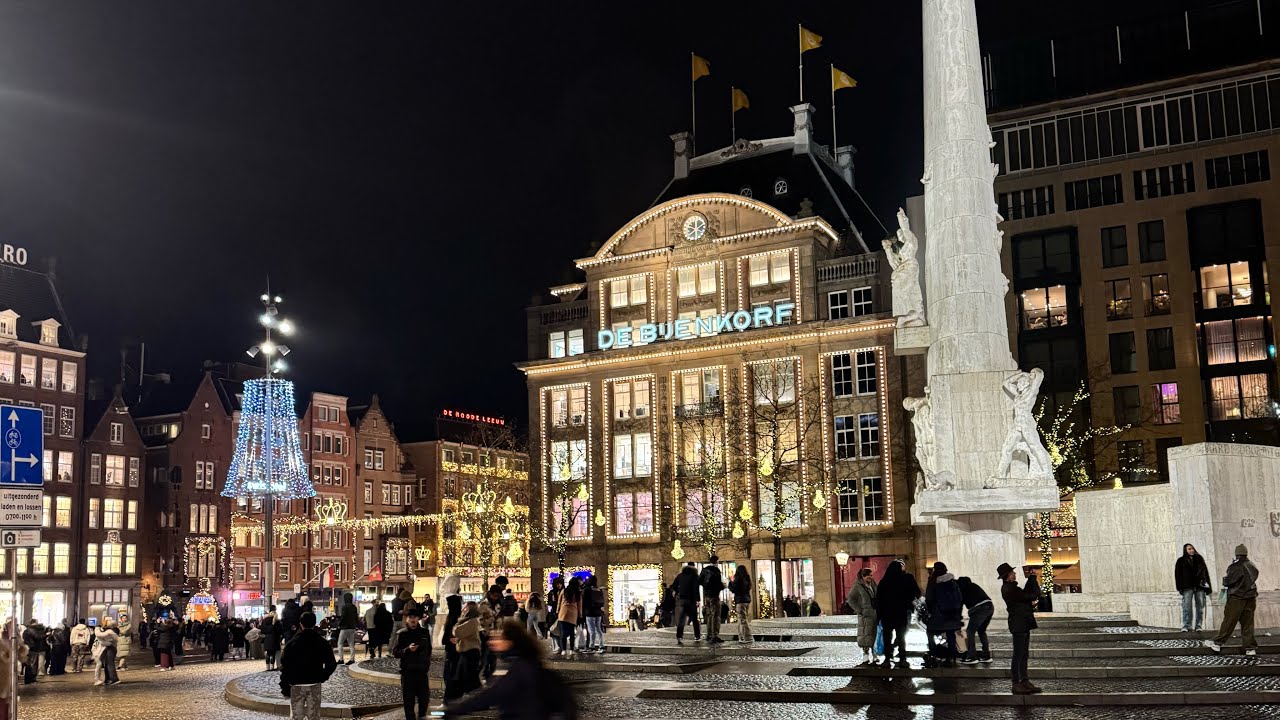 Frankfurt to Netherlands Road Trip 🇩🇪➡️🇳🇱 | City Walks & Scenic Drive in 4K