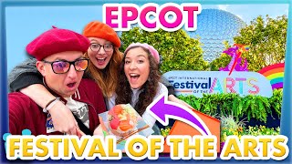 EVERYTHING at EPCOT's Festival of the Arts: Skittles Cake & Salmon Mousse?