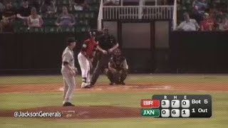Jackson's Marte hits a double