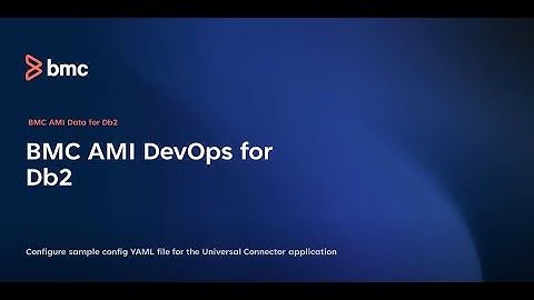 Configuring the sample config YAML file in the Universal Connector application