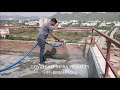 Spray waterproofing  fosroc brushbond rfx