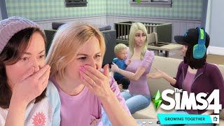 What happened when we moved in my mum on The Sims 4