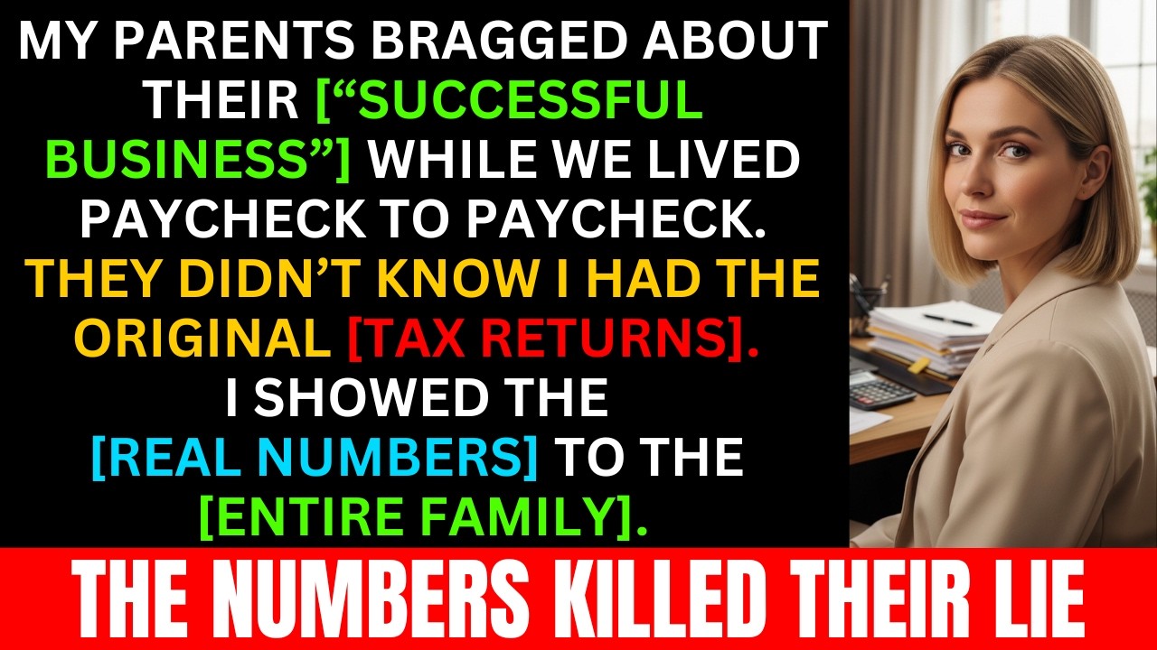 My Parents Faked a Successful Business—The Real Tax Returns Exposed Them to Everyone | Karma Revenge