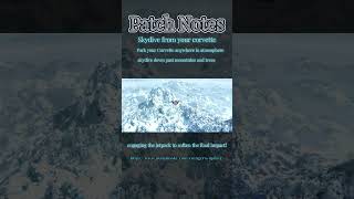 Skydive from your corvette No Man's Sky Voyagers: Update 6.0 #nms #voyagers #gaming