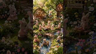 Tiny Bunny World You Won’t Believe 🐰✨ Miniature ASMR Magic! #miniature