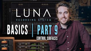 Universal Audio Luna Basics Part 9 | Control Surfaces screenshot 5