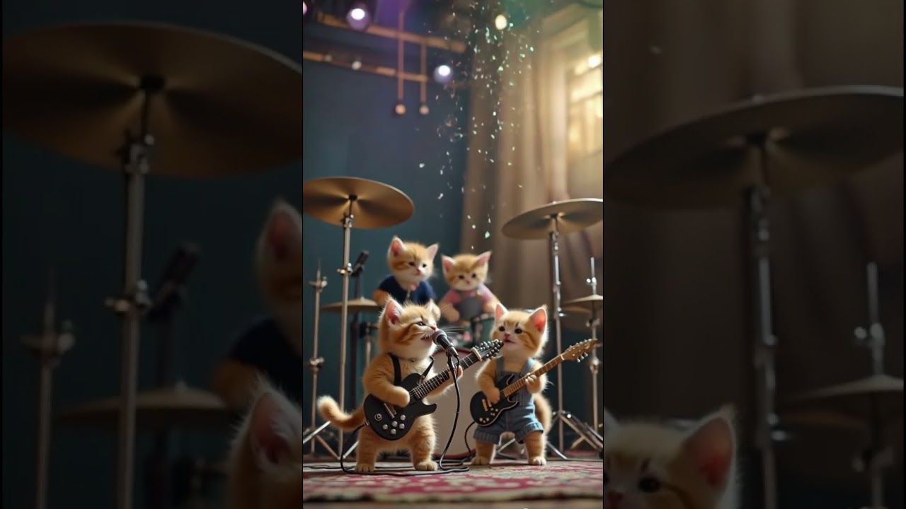 "Cat band"🎙️🐾😻 