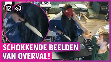 Snackbar-personeel slaat overvaller met hete frituurmand!