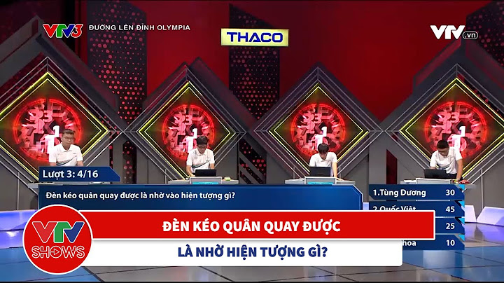 Đèn kéo quân quay được là nhờ hiện tượng gì năm 2024