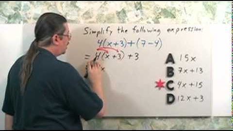 Lumos NJ ASK 7 Math Sample - Multiple Choice Questions