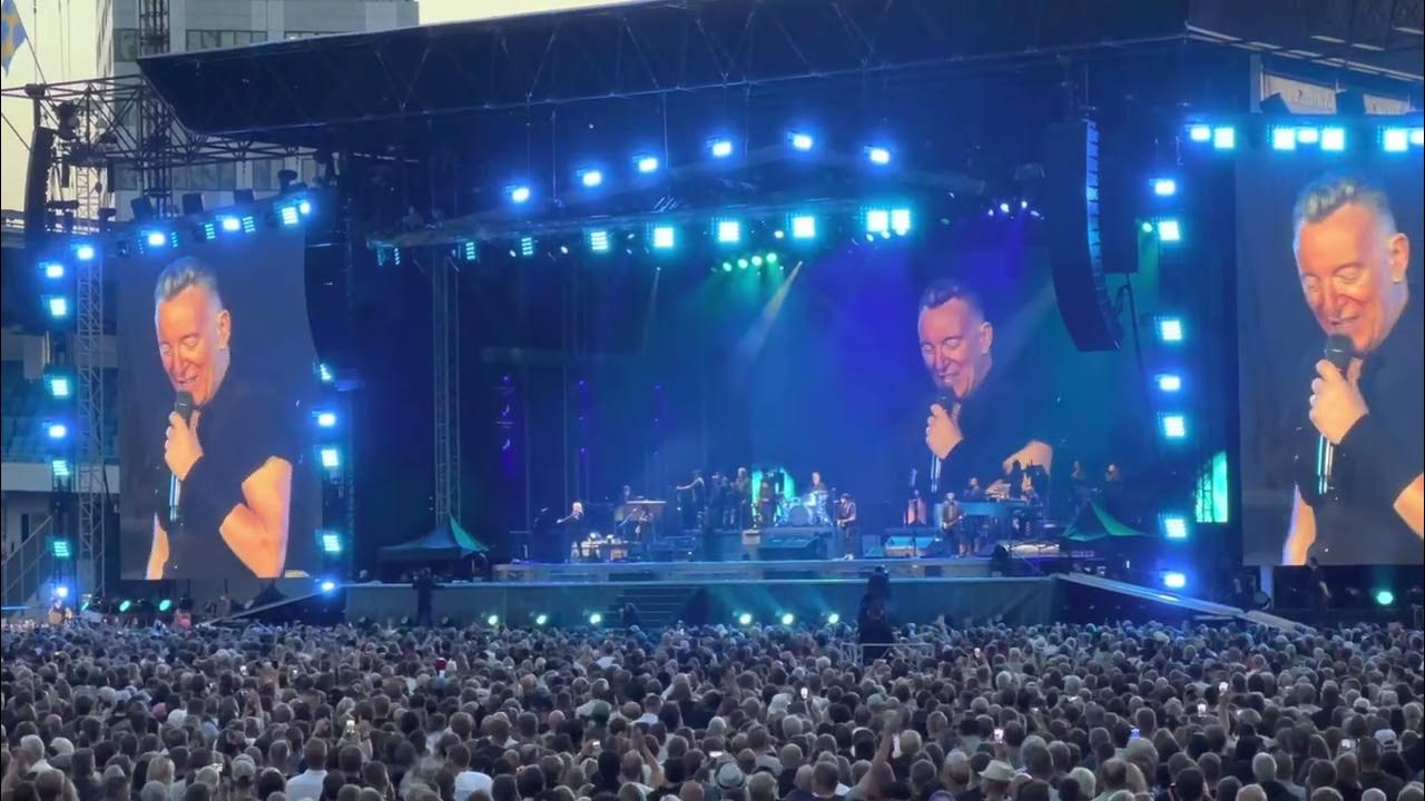 Bruce Springsteen Thunder Road LIVE Ullevi, 20230624 YouTube