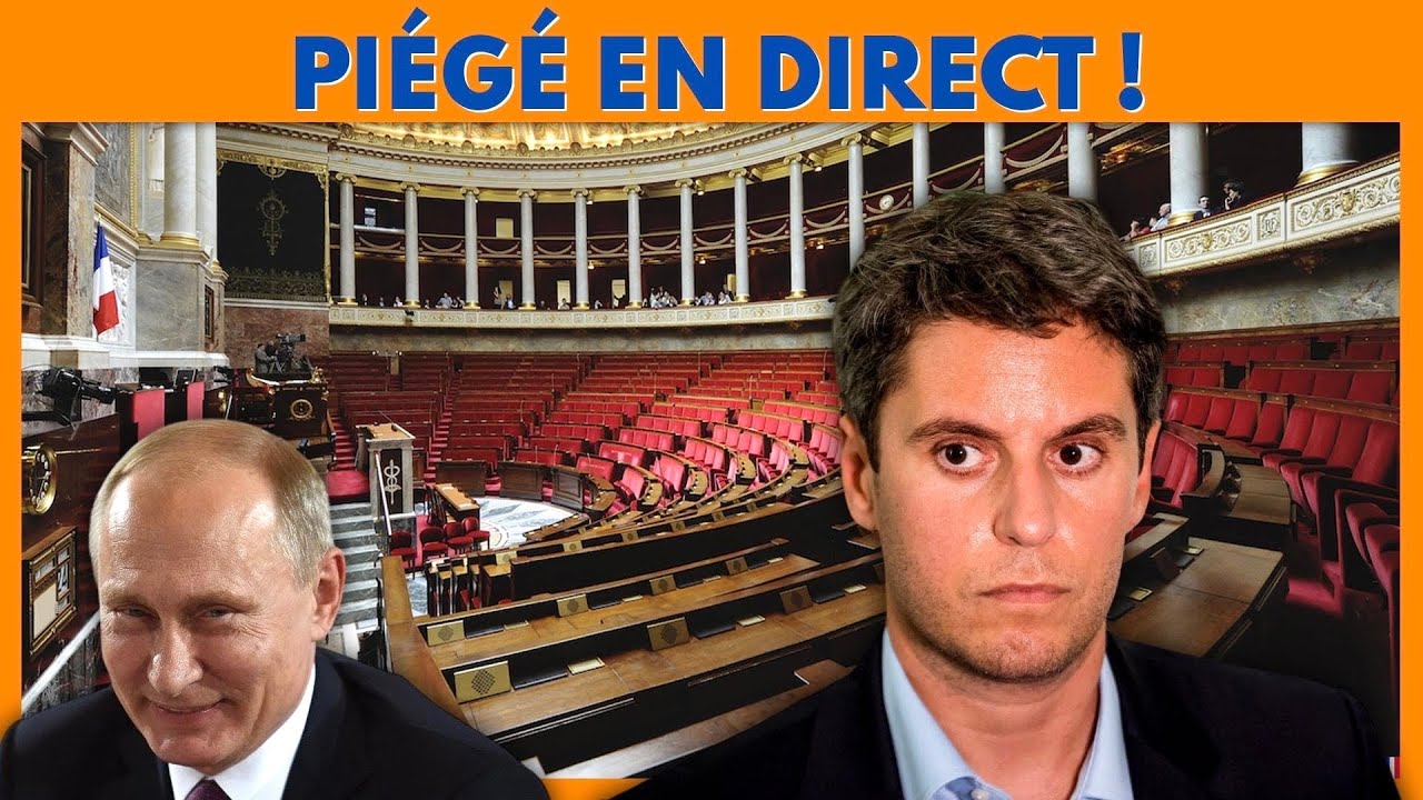 Vidéo catastrophique pour Attal : il accuse…la Russie ! 