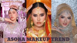 Asoka Bridal Makeup Trend Tiktok Compilation