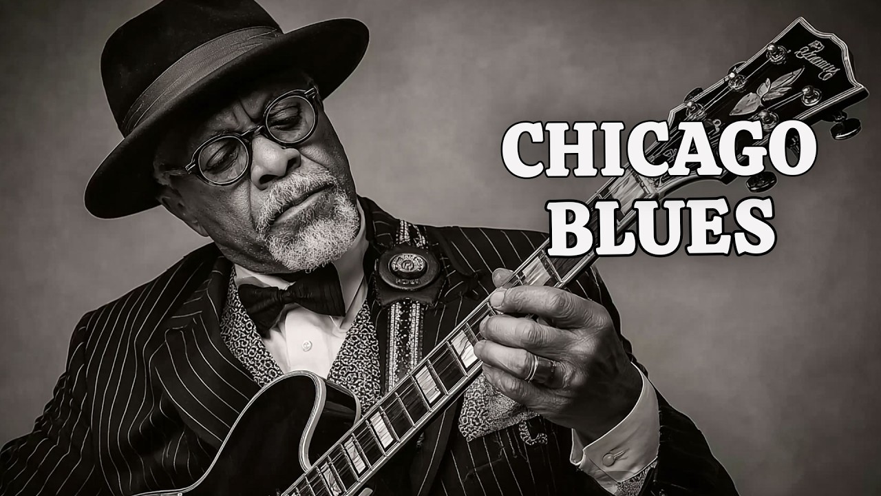 Midnight Chicago Blues & Smooth Jazz Deep Night Vibes | Best of Slow Blues
