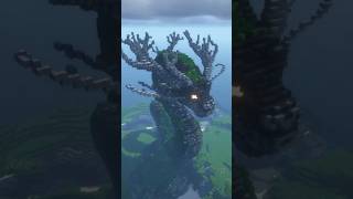 Dragon Statue Build Timelapse #minecraftbuild