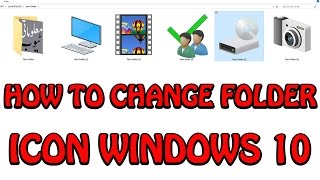 ... salam/hi in this video tutorial i will show you how to change
folder icon wind...