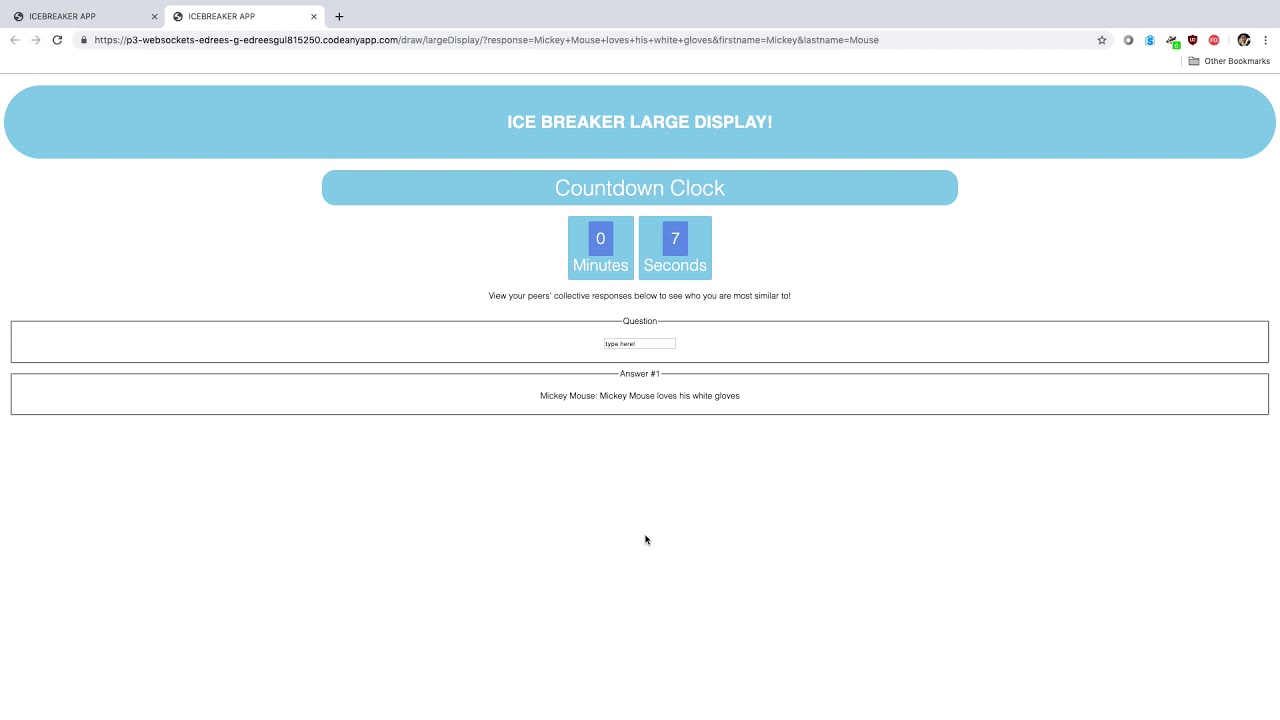 Project 3 Interactive Prototype - YouTube