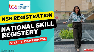 NSR Ecard Registration Process for TCS or MNCs