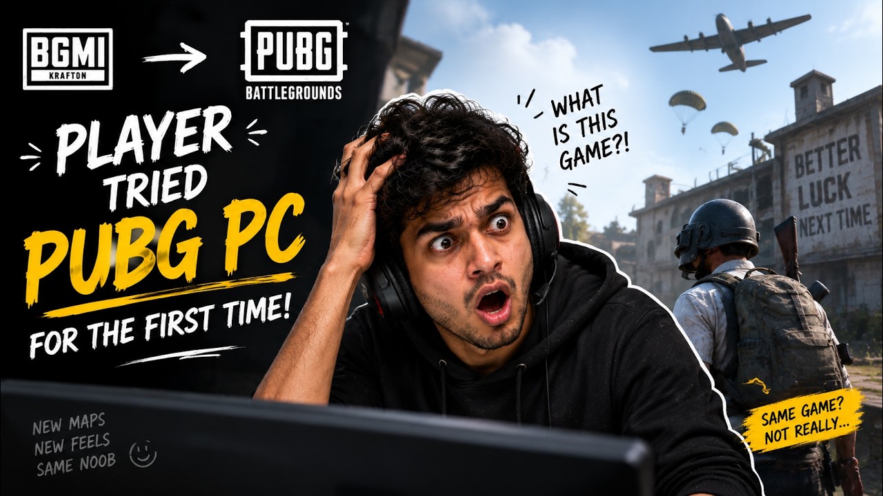 BGMI PLAYERS TESTED PUBG PC