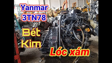 Nổ Động Cơ 3 Máy Yanmar 3TN78 Lóc Xám Đời Mới Bét Kim Tại Nông Ngư Cơ Nguyễn Văn Châu