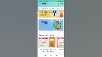 Amazon quiz today/SODOKU