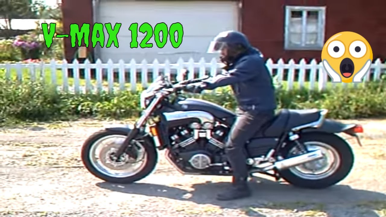 Taking My Buddie's 2004 Yamaha V-Max 1200 For a Spin 