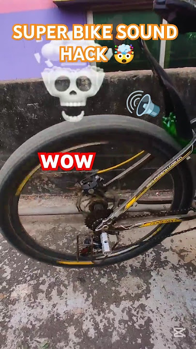 cycle super bike Sound hacks☠️😱. #cycle #cycle #hack #viralvideo #shortvideo #cyclemodification