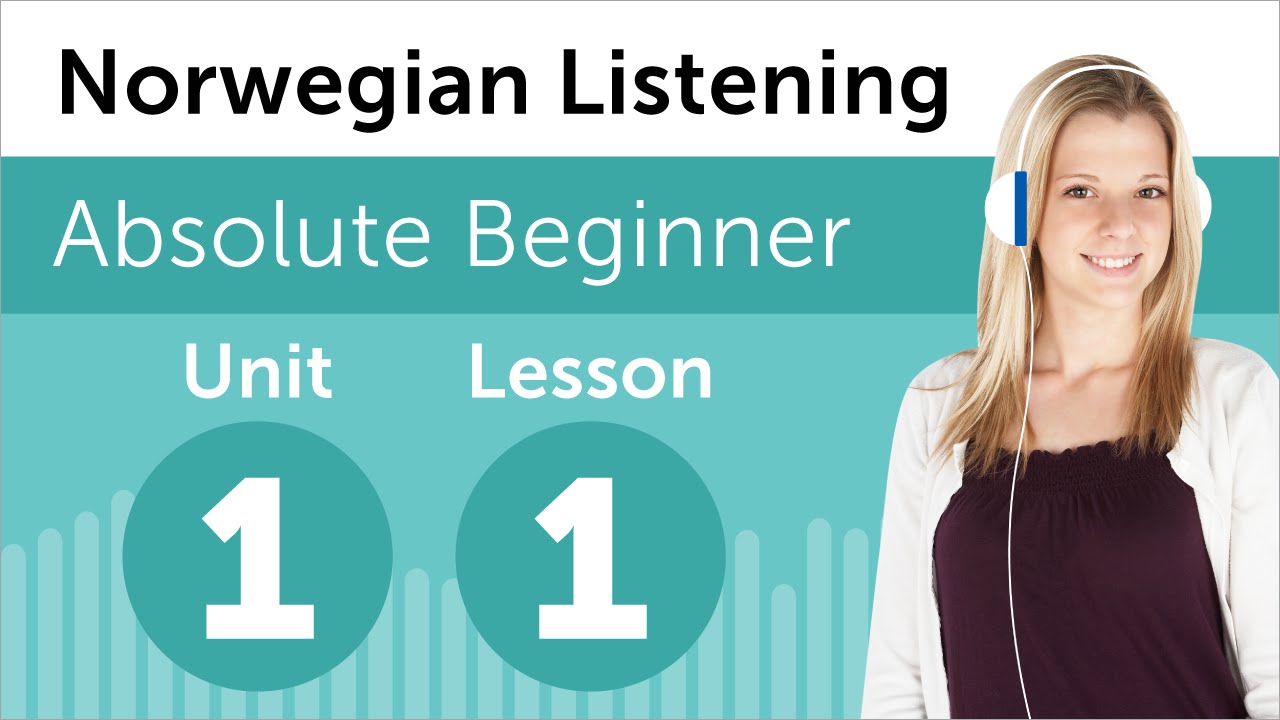 Norwegian Listening Practice - At a Norwegian Bookstore