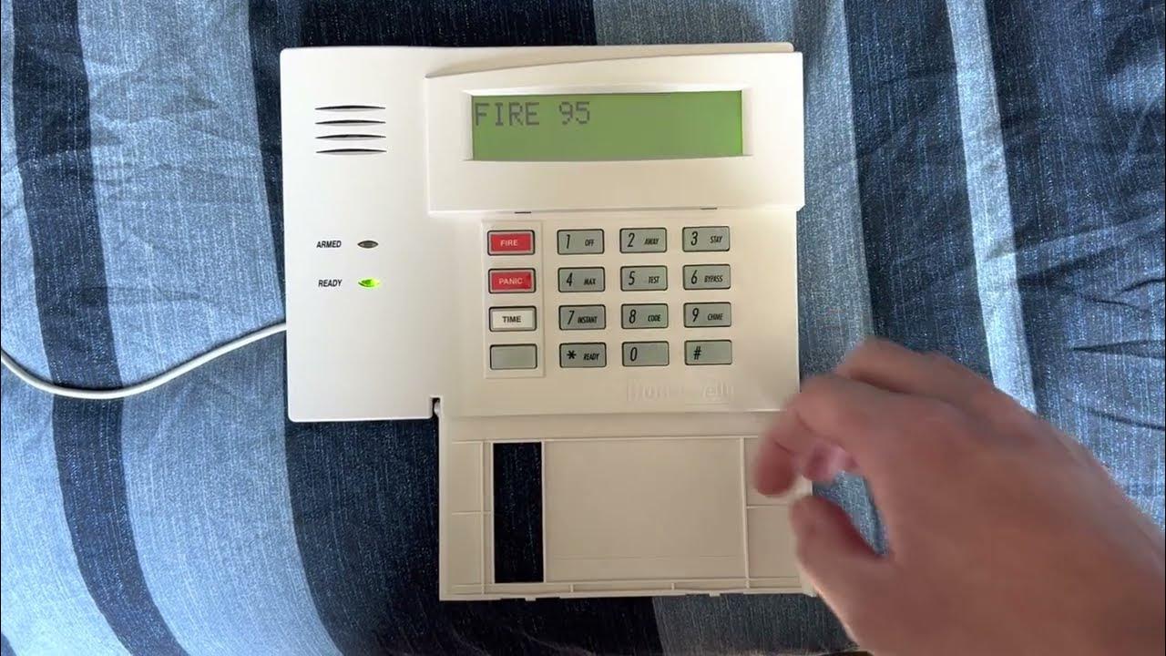 Honeywell 6160 Keypad Panic Button Functions + 2-Key Combination Panic