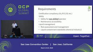 ocpsummit19  introduction to acs immersion cooling datacentre standards and best practices