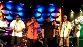 Video thumbnail of "Rebel Souljahz - Corruption in studio performance Island Reggae 985 121708"